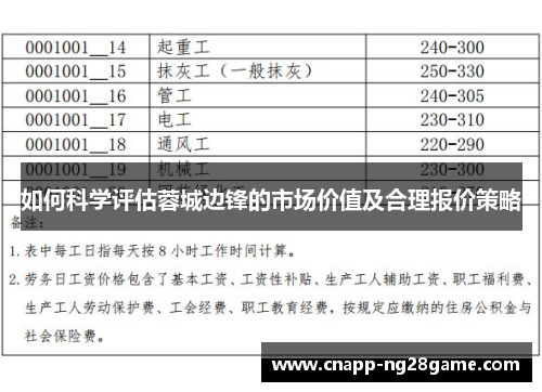 如何科学评估蓉城边锋的市场价值及合理报价策略 如何科学评估蓉城边锋的市场价值及合理报价策略
